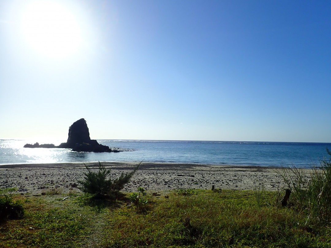 今日の嘉陽海岸