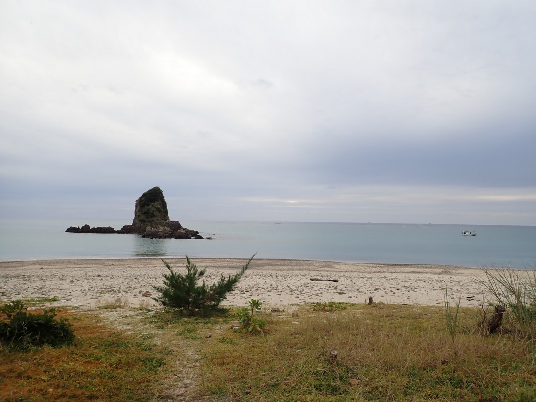 今日の嘉陽海岸