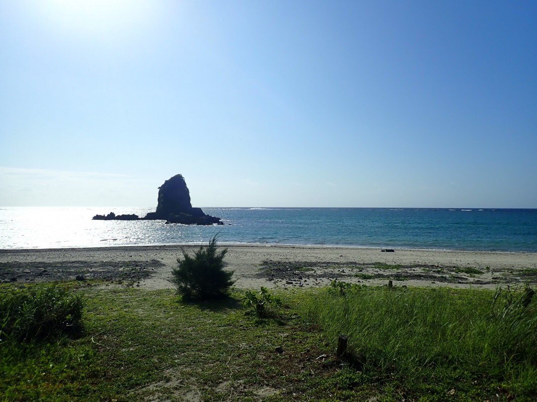 今日の嘉陽海岸