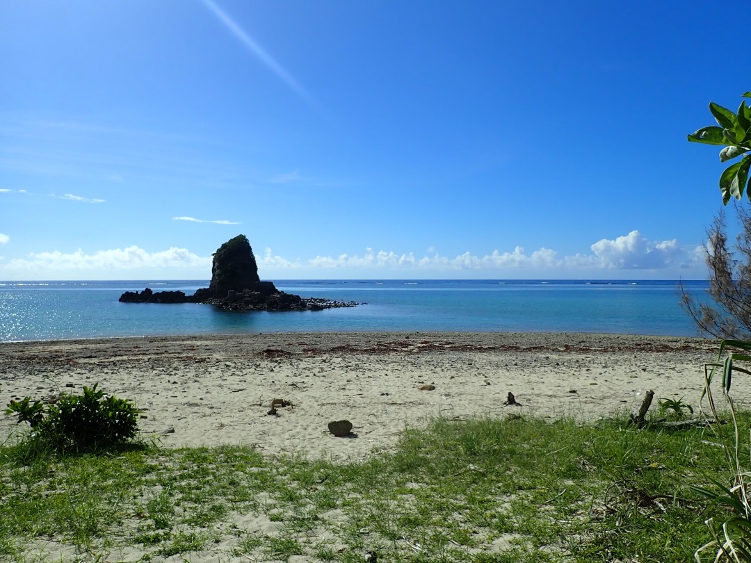 今日の嘉陽海岸