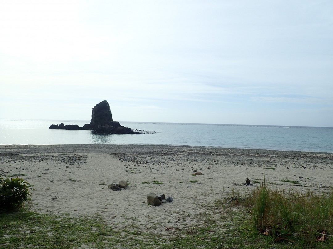 今日の嘉陽海岸