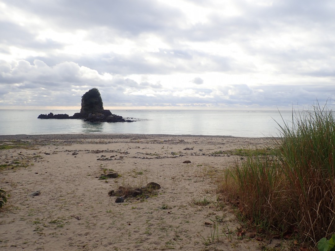 今日の嘉陽海岸