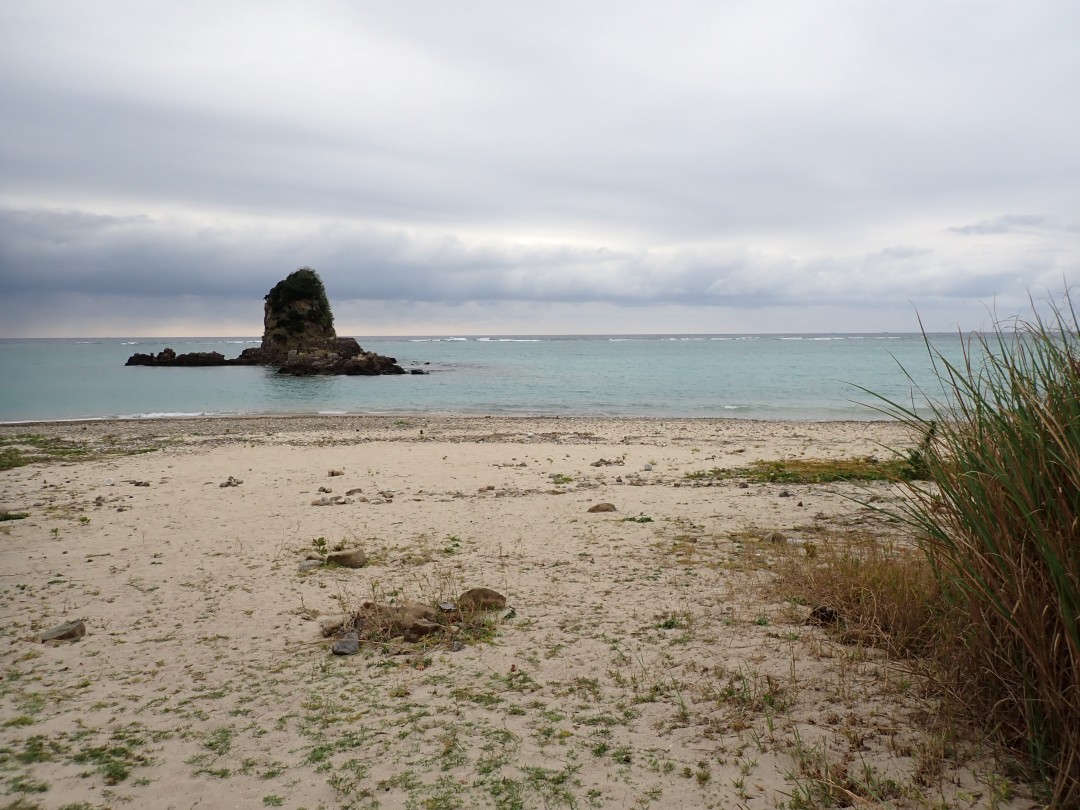 今日の嘉陽海岸