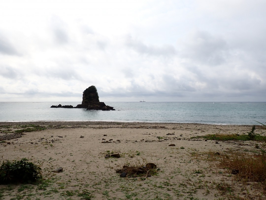 今日の嘉陽海岸