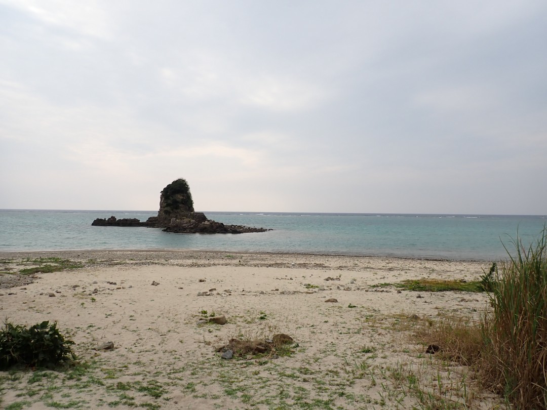 今日の嘉陽海岸