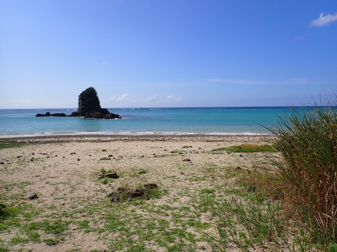今日の嘉陽海岸