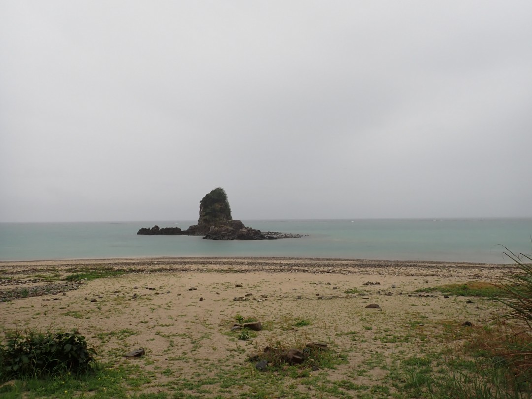 今日の嘉陽海岸