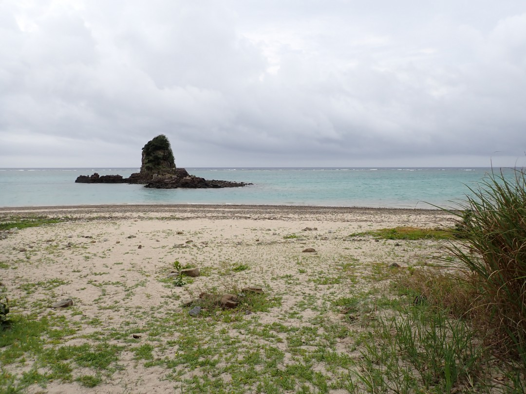 今日の嘉陽海岸