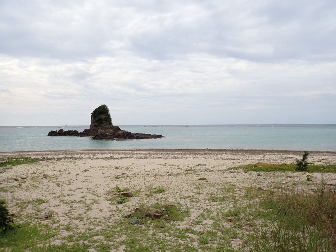 今日の嘉陽海岸