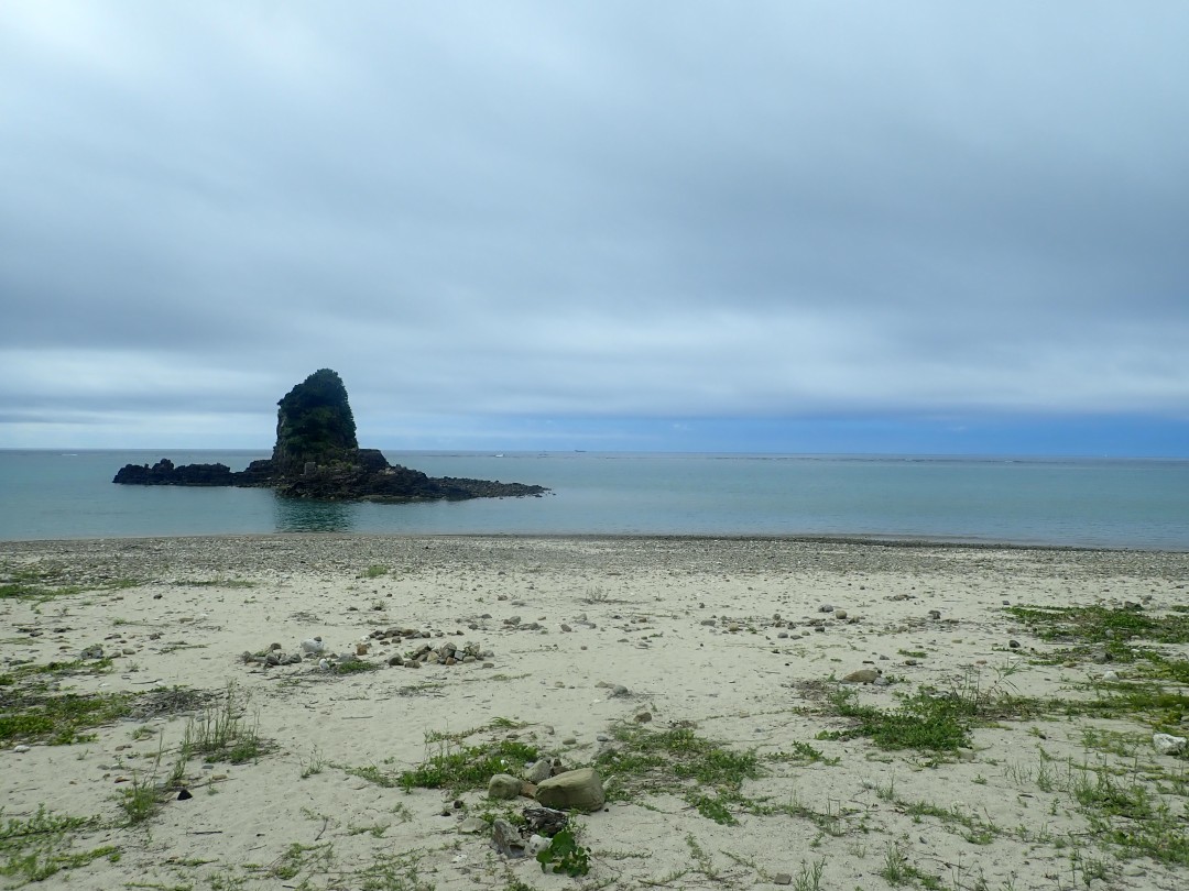 今日の嘉陽海岸