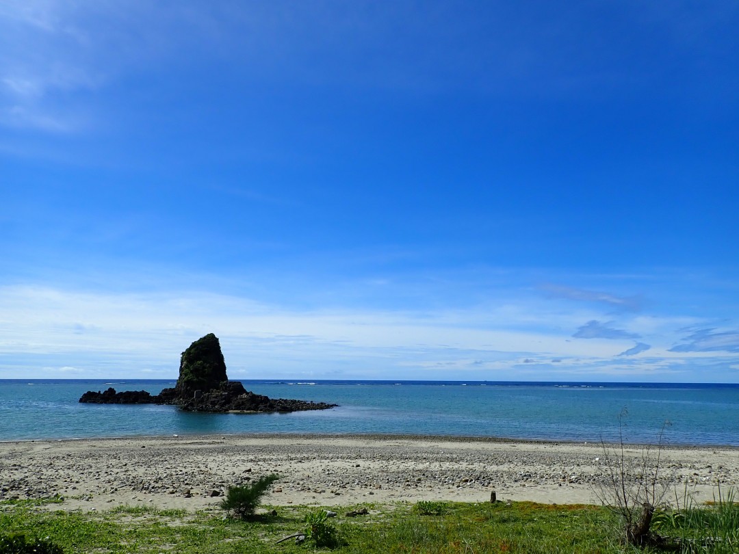 今日の嘉陽海岸