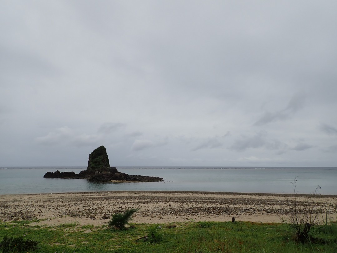 今日の嘉陽海岸