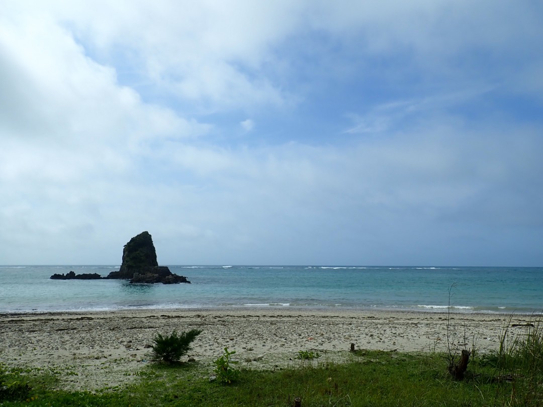 今日の嘉陽海岸