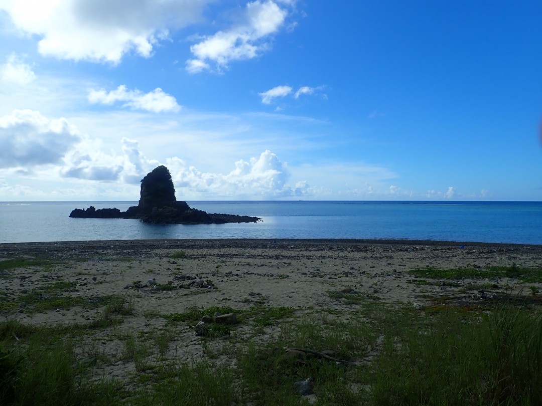 今日の嘉陽海岸
