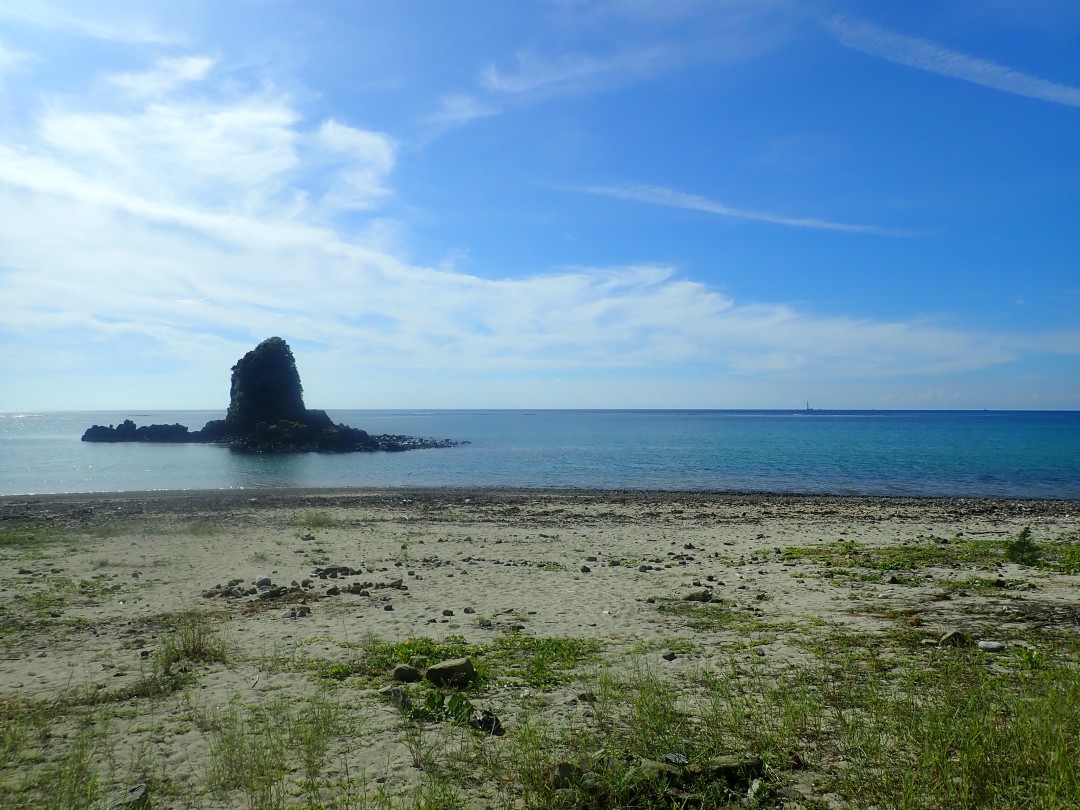 今日の嘉陽海岸