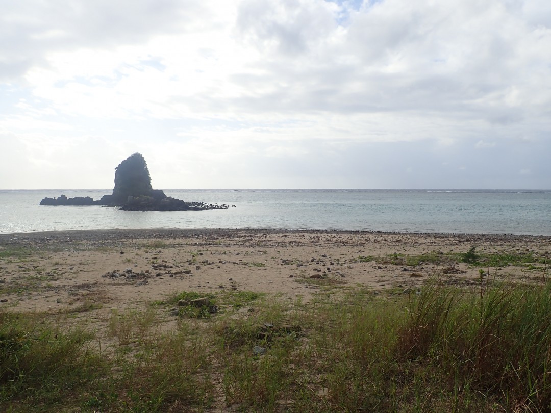 今日の嘉陽海岸
