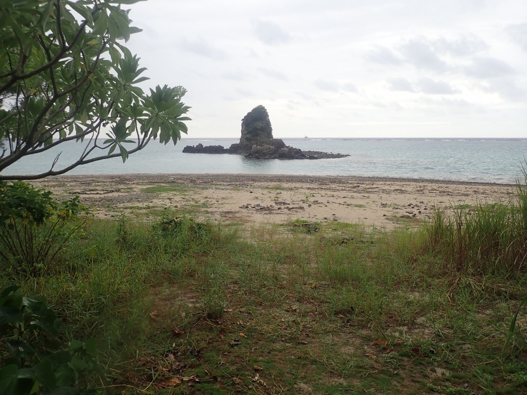 今日の嘉陽海岸
