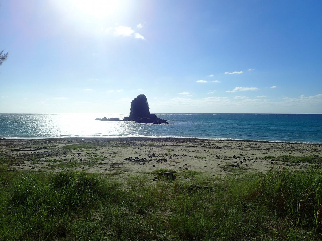 今日の嘉陽海岸