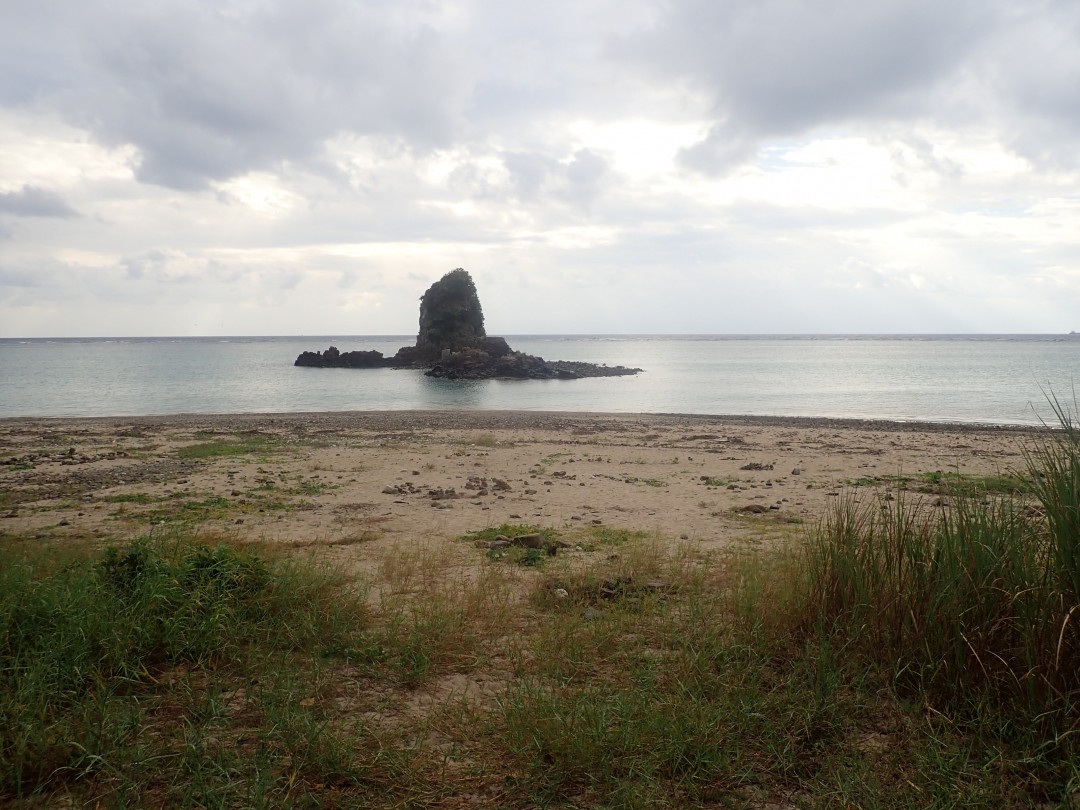 今日の嘉陽海岸
