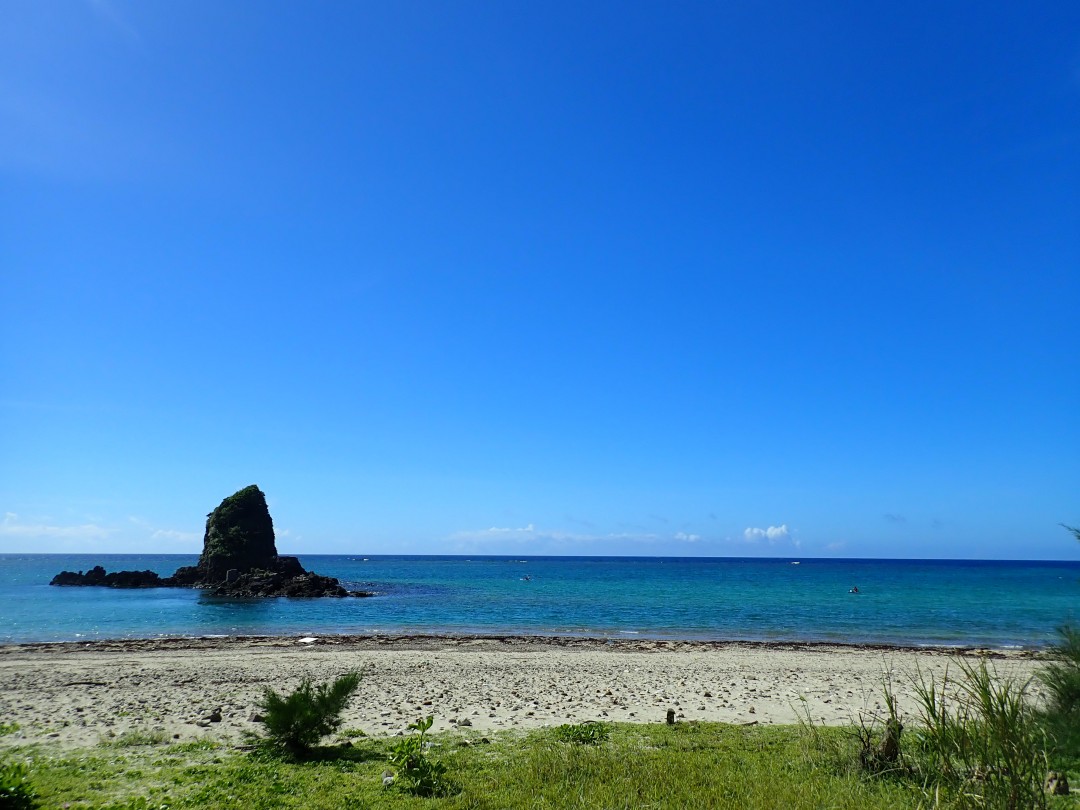 今日の嘉陽海岸