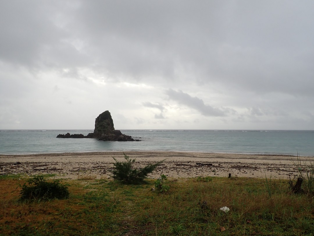 今日の嘉陽海岸