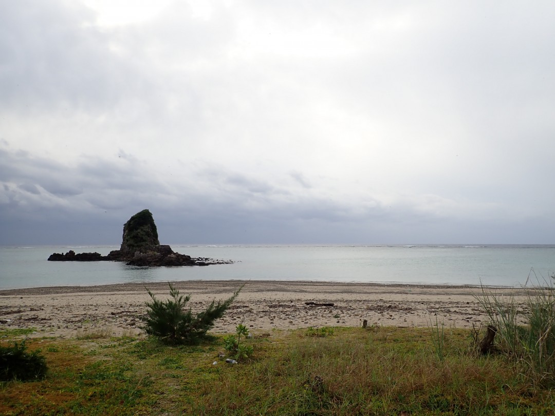 今日の嘉陽海岸