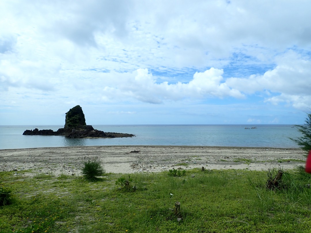 今日の嘉陽海岸