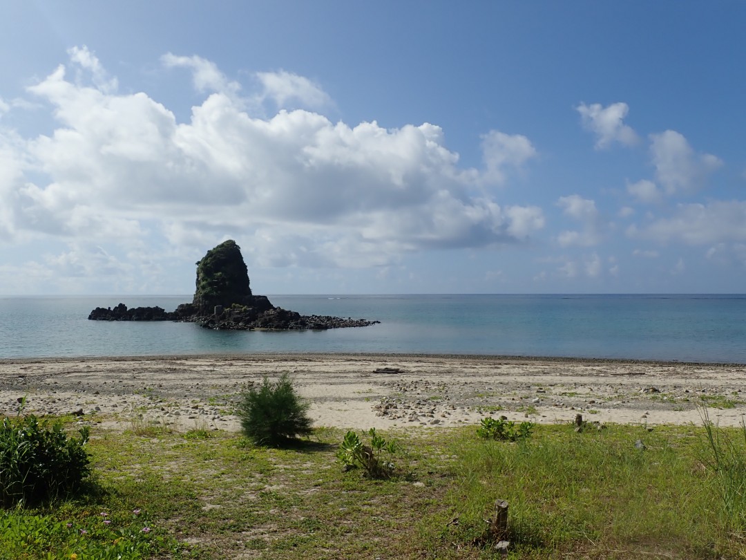 今日の嘉陽海岸