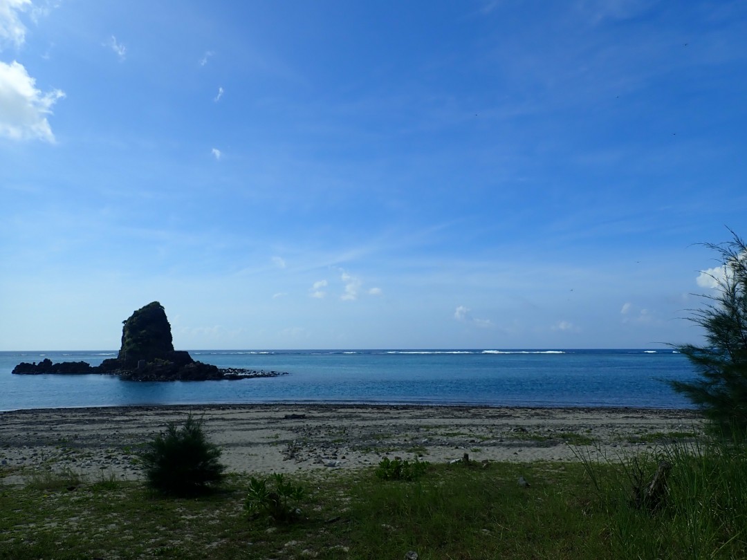 今日の嘉陽海岸