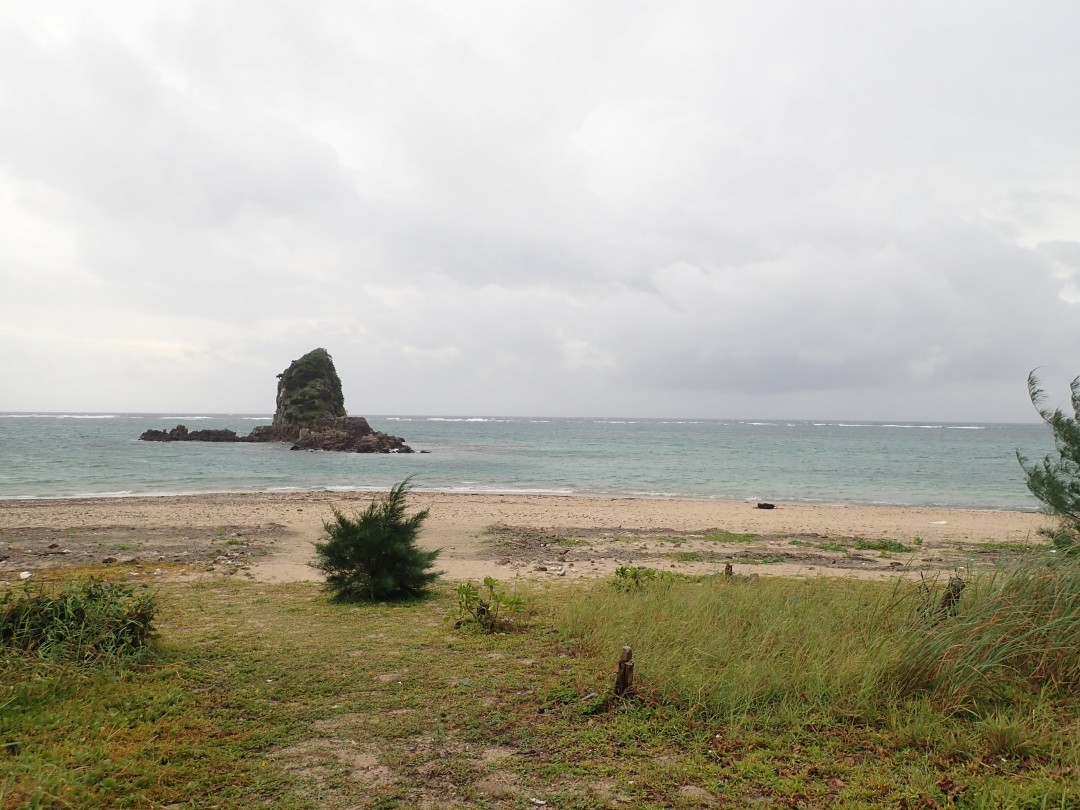 今日の嘉陽海岸