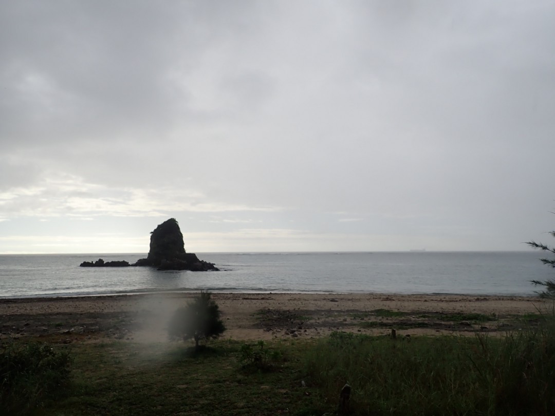 今日の嘉陽海岸