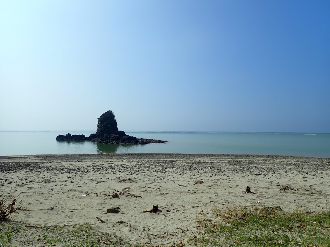 今日の嘉陽海岸