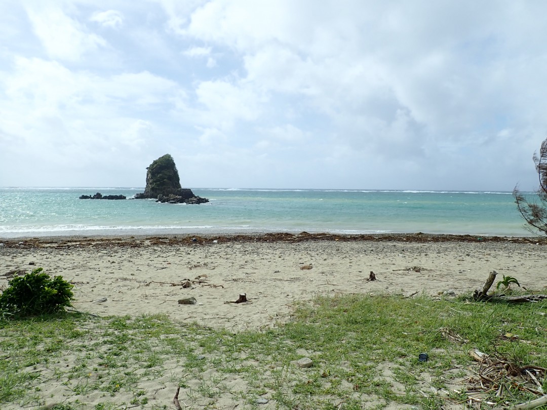 今日の嘉陽海岸