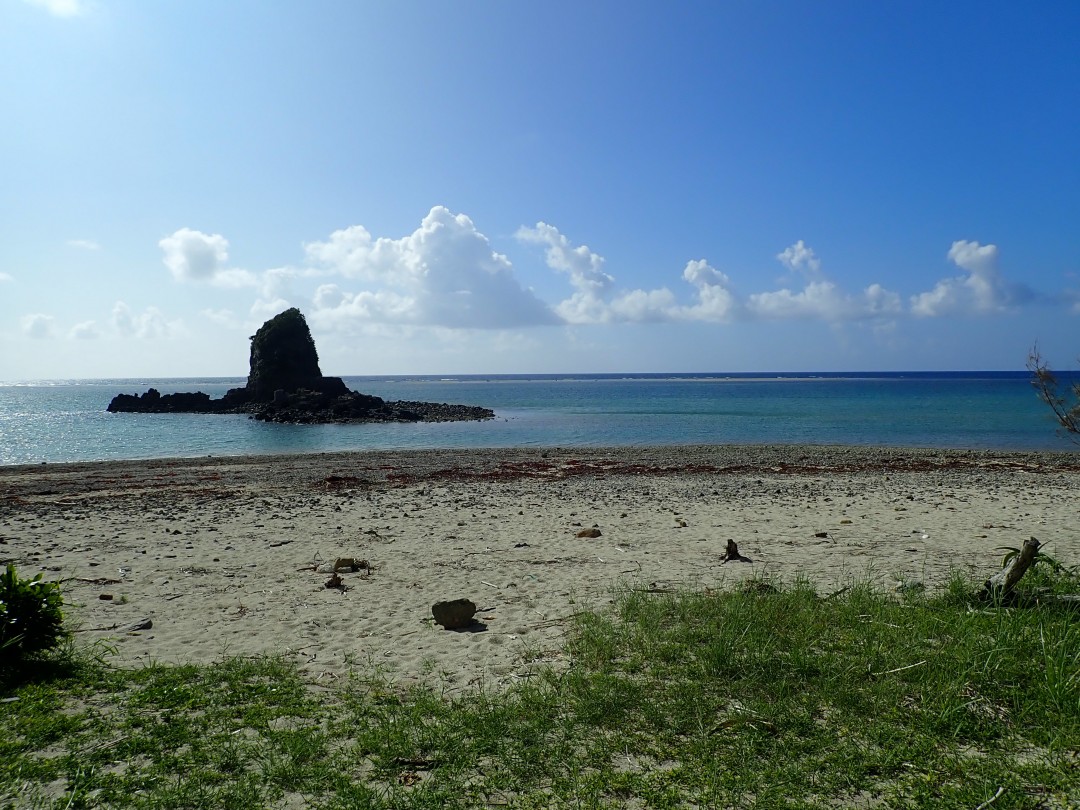 今日の嘉陽海岸