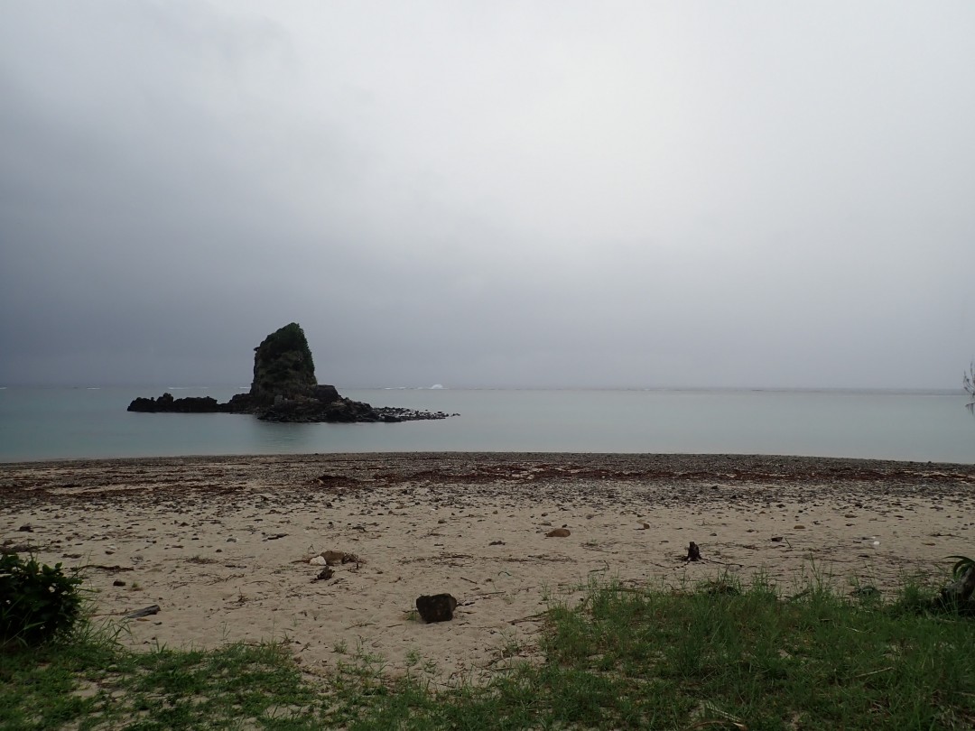 今日の嘉陽海岸