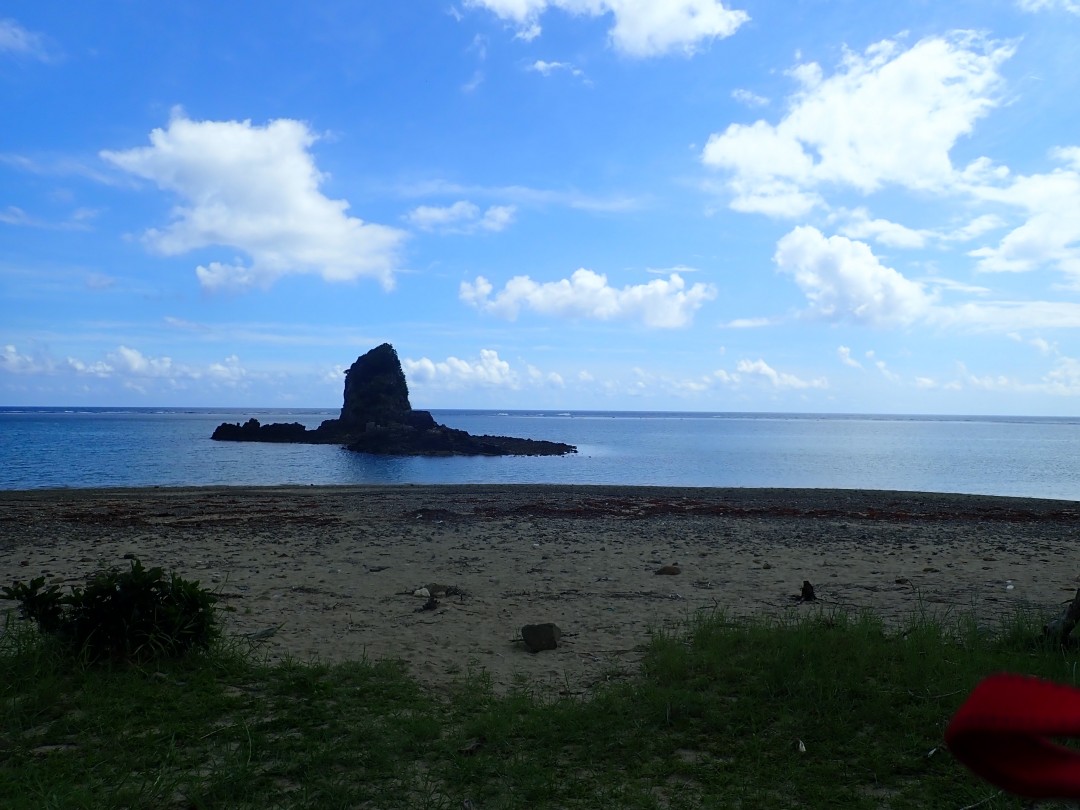 今日の嘉陽海岸