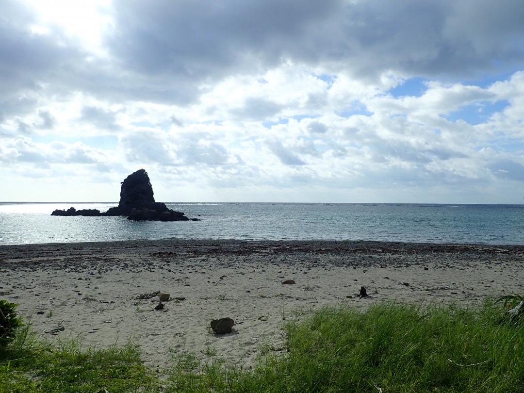 今日の嘉陽海岸