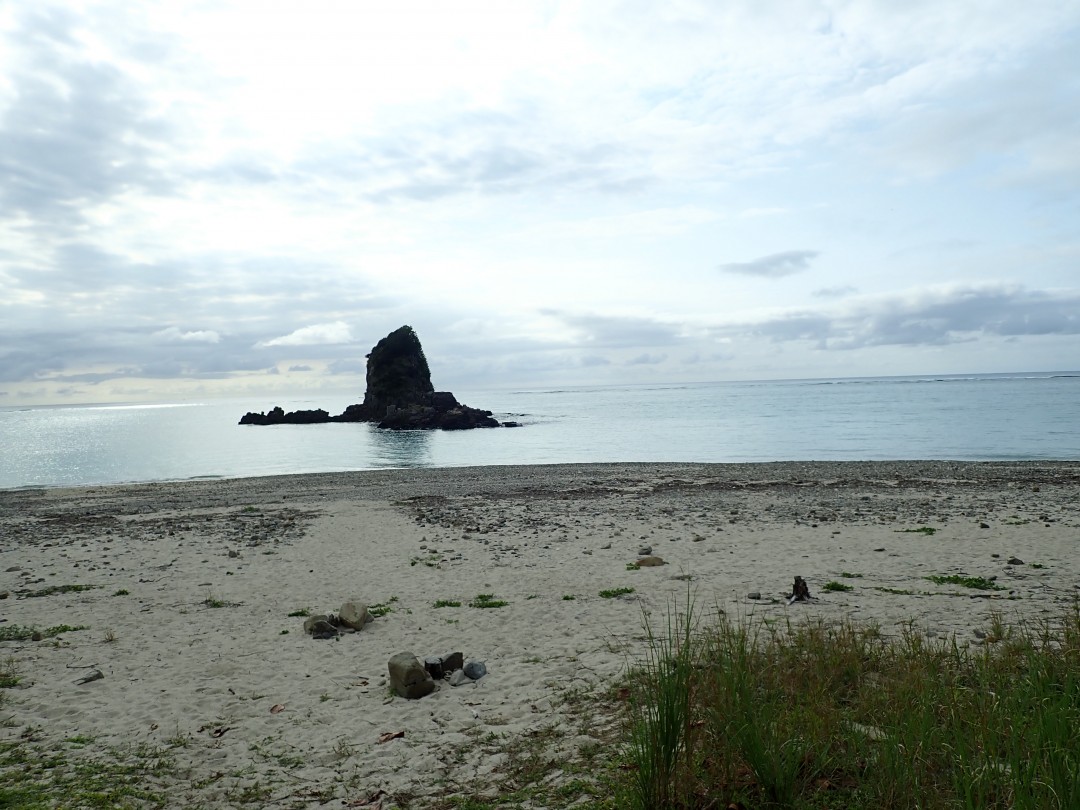 今日の嘉陽海岸