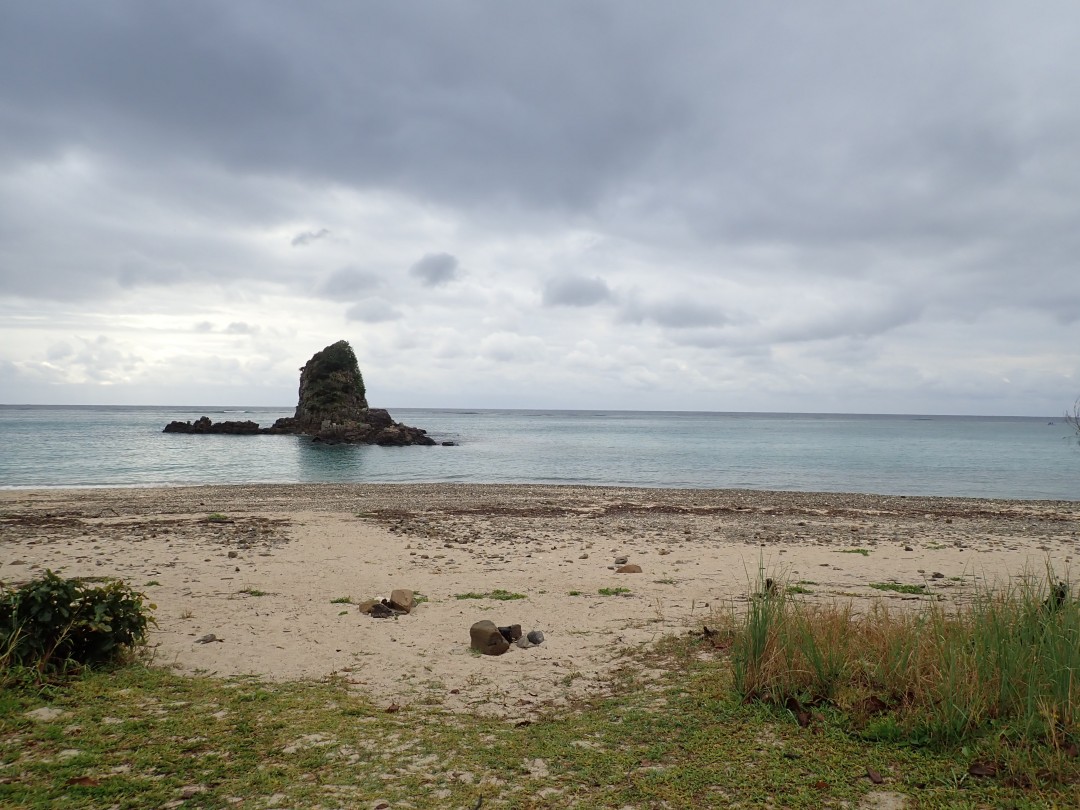 今日の嘉陽海岸