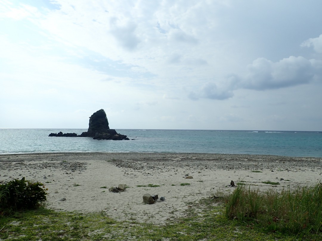 今日の嘉陽海岸