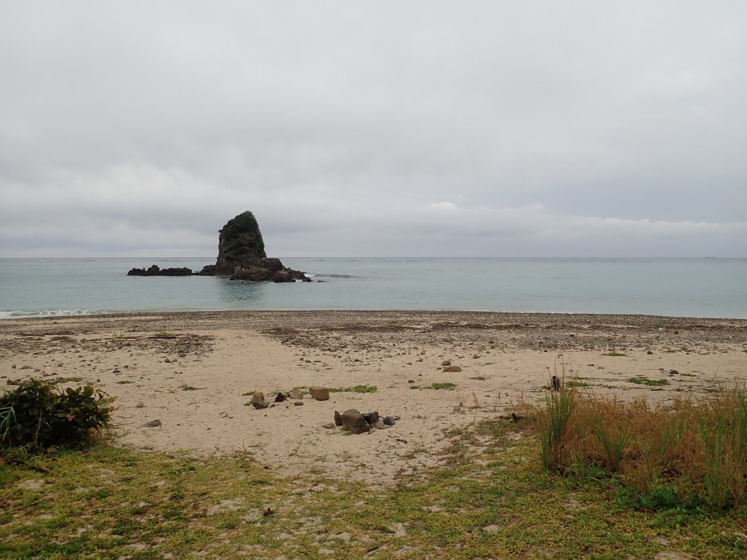 今日の嘉陽海岸