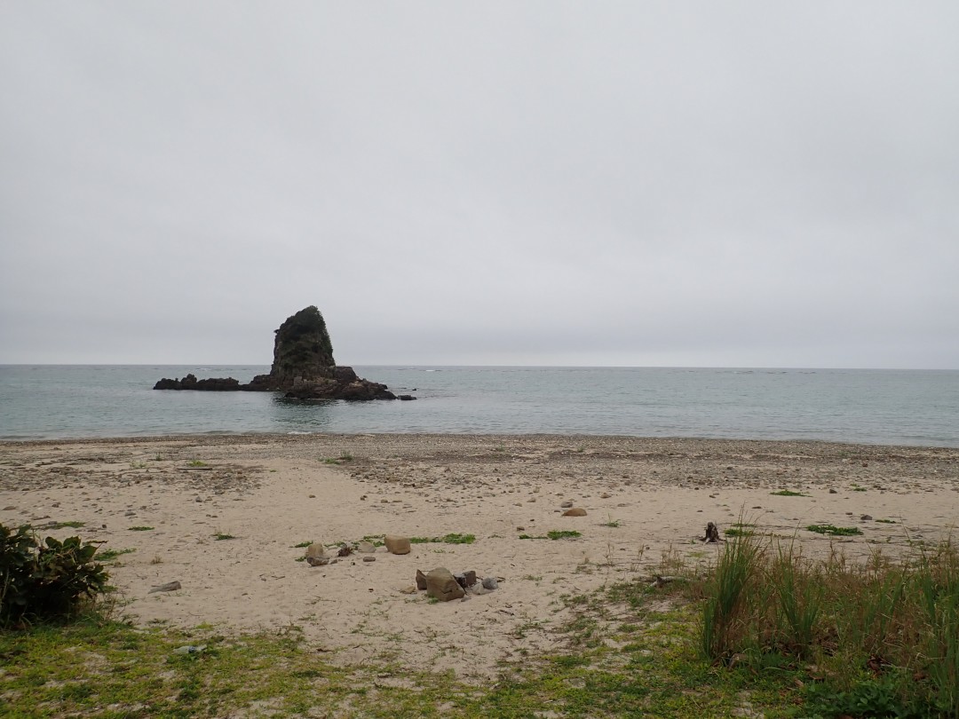 今日の嘉陽海岸