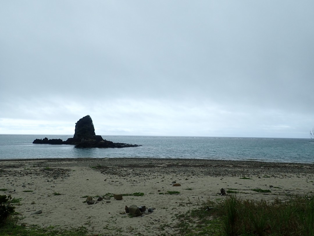 今日の嘉陽海岸