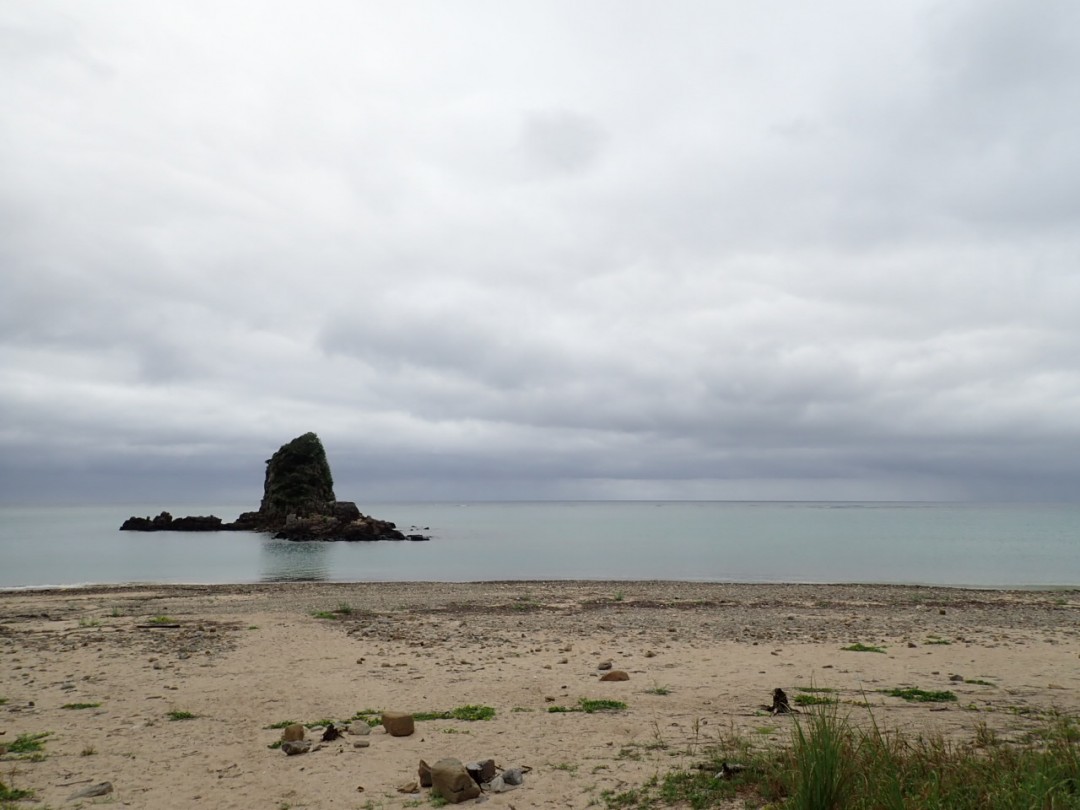 今日の嘉陽海岸