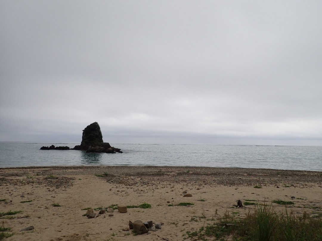 今日の嘉陽海岸