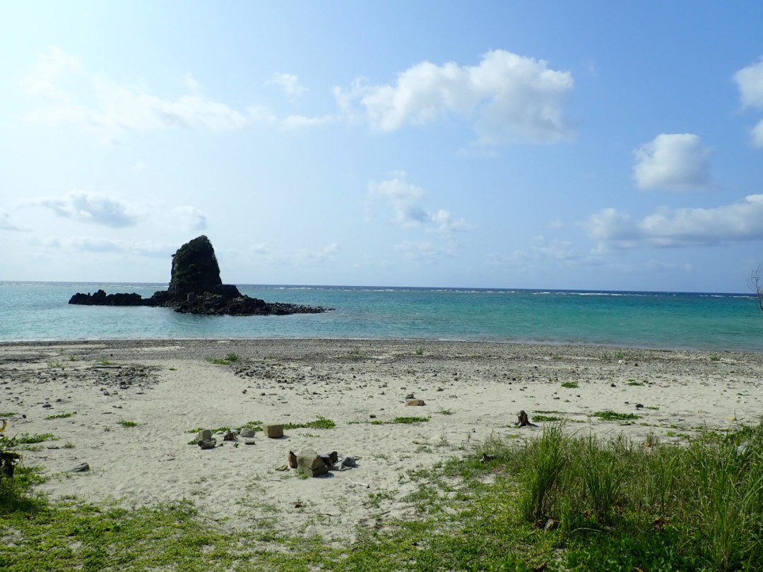 今日の嘉陽海岸