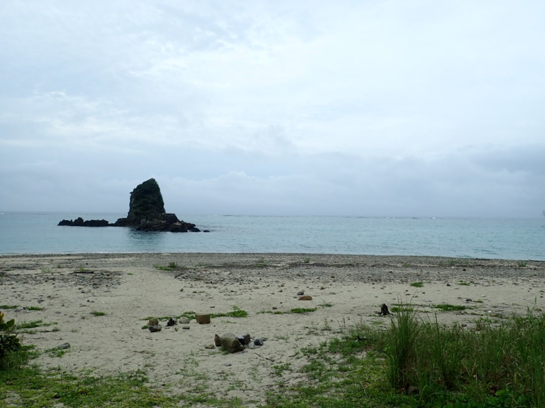 今日の嘉陽海岸