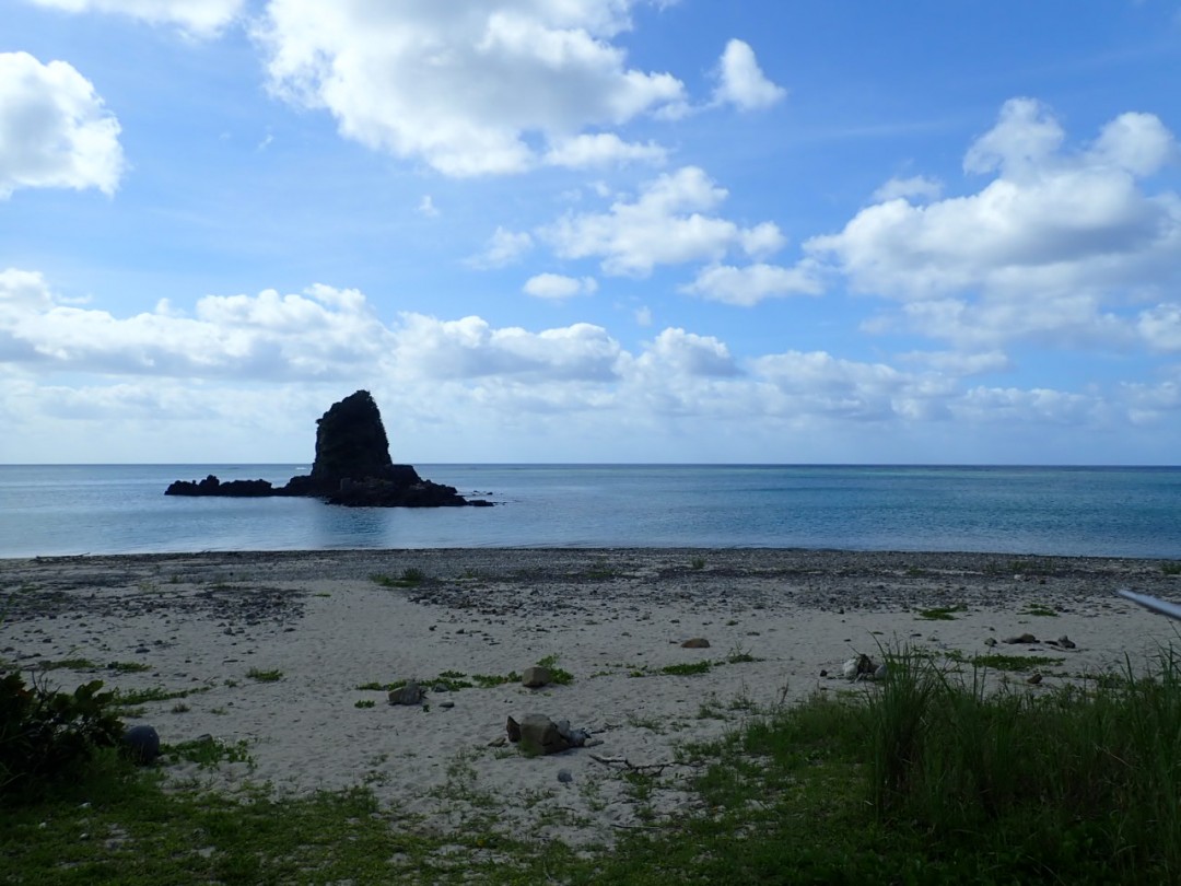 今日の嘉陽海岸