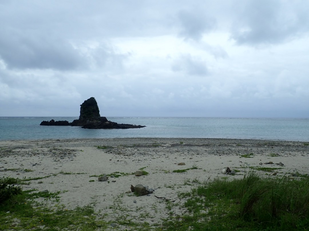 今日の嘉陽海岸