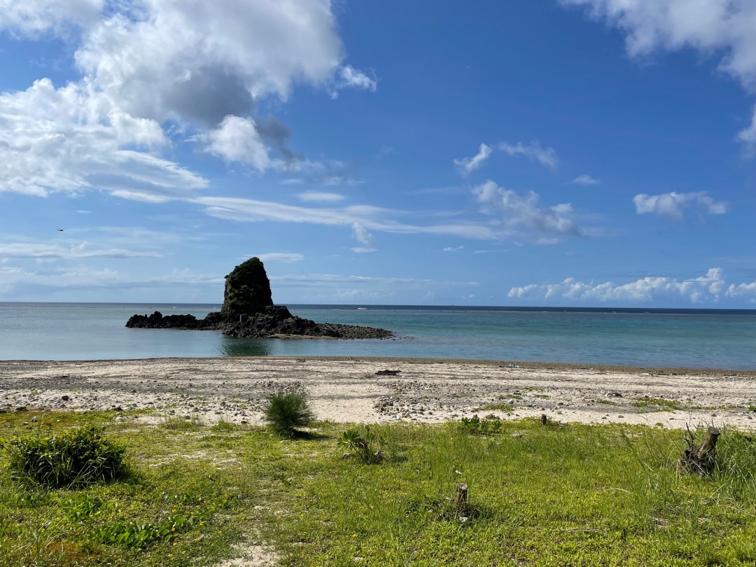 今日の嘉陽海岸